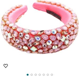 Beautiful pink gem headband